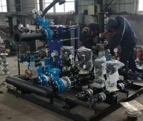 换热机组发货现场